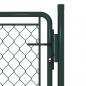 Preview: Gartentor Stahl 100 x 75 cm Grün