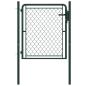 Preview: Gartentor Stahl 100 x 75 cm Grün