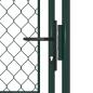 Preview: Gartentor Stahl 100×150 cm Grün