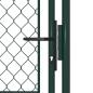 Preview: Gartentor Stahl 100×150 cm Grün