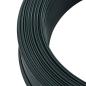 Preview: Zaun-Bindedraht 250 m 0,9/1,4 mm Stahl Schwarzgrün