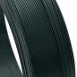 Preview: Zaun-Bindedraht 250 m 0,9/1,4 mm Stahl Schwarzgrün
