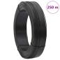 Preview: Zaun-Bindedraht 250 m 0,9/1,4 mm Stahl Anthrazit