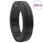 Preview: Zaun-Bindedraht 250 m 1,6/2,5 mm Stahl Anthrazit