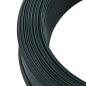 Preview: Zaun-Bindedraht 250 m 2,3/3,8 mm Stahl Schwarzgrün