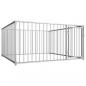 Preview: ARDEBO.de - Outdoor-Hundezwinger 200×200×100 cm