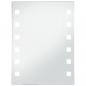Preview: Badezimmer-Wandspiegel mit LEDs 60x80 cm
