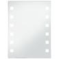 Preview: Badezimmer-Wandspiegel mit LEDs 60x80 cm