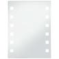 Preview: Badezimmer-Wandspiegel mit LEDs 60x80 cm