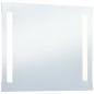 Preview: Badezimmer-Wandspiegel mit LEDs 100x60 cm