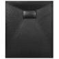 Preview: Duschwanne SMC Schwarz 90×70 cm