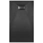 Preview: Duschwanne SMC Schwarz 120×70 cm