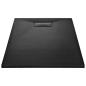 Preview: Duschwanne SMC Schwarz 120×70 cm