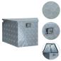 Preview: Aluminiumkiste 737/381 x 410 x 460 mm Silbern