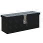 Preview: Aluminiumkiste 485 x 140 x 200 mm Schwarz 