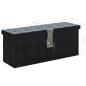 Preview: Aluminiumkiste 485 x 140 x 200 mm Schwarz 