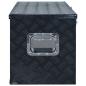 Preview: Aluminiumkiste 1085 x 370 x 400 mm Schwarz 