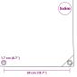 Preview: Abdeckplane 650 g/m² 5 x 6 m Grau