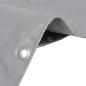 Preview: Abdeckplane 650 g/m² 6x8 m Grau