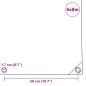 Preview: Abdeckplane 650 g/m² 6x8 m Grau