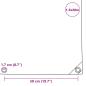 Preview: Abdeckplane 650 g/m² 1,5 x 20 m Blau
