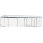 Preview: Outdoor-Hundezwinger mit Überdachung 7,6x3,8x2,3 m