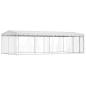 Preview: Outdoor-Hundezwinger mit Überdachung 7,6x3,8x2,3 m