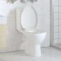 Preview: Toilettensitz mit Absenkautomatik und Quick-Release-Design Weiß