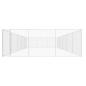 Preview: Outdoor-Hundezwinger Verzinkter Stahl 950x570x185 cm