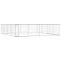 Preview: Outdoor-Hundezwinger Verzinkter Stahl 760x760x185 cm