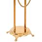 Preview: Freistehende Badewannenarmatur Edelstahl 99,5 cm Golden