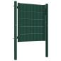 Preview: Zauntor PVC und Stahl 100x81 cm Grün  