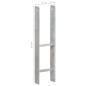 Preview: Pfostenträger 6 Stk. Silbern 14×6×60 cm Verzinkter Stahl