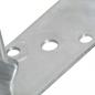 Preview: Pfostenträger 6 Stk. Silbern 9×6×15 cm Verzinkter Stahl