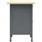 Preview: Arbeitstisch Schwarz 160 x 60 x 85 cm Stahl