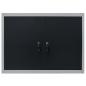 Preview: Wand-Werkzeugschrank Industrie-Stil Metall Grau und Schwarz