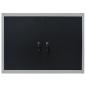 Preview: Wand-Werkzeugschrank Industrie-Stil Metall Grau und Schwarz