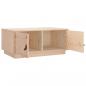 Preview: Couchtisch 80x50x35 cm Massivholz Kiefer