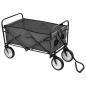 Preview: Klappbarer Handwagen Stahl Grau