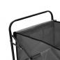 Preview: Klappbarer Handwagen Stahl Grau