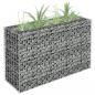 Preview: ARDEBO.de - Gabionen-Hochbeet Verzinkter Stahl 90×30×60 cm