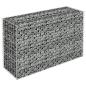 Preview: Gabionen-Hochbeet Verzinkter Stahl 90×30×60 cm