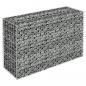 Preview: Gabionen-Hochbeet Verzinkter Stahl 90×30×60 cm