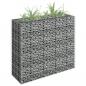Preview: ARDEBO.de -  Gabionen-Hochbeet Verzinkter Stahl 90×30×90 cm