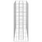 Preview:  Gabionen-Hochbeet Verzinkter Stahl 90×30×90 cm