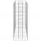 Preview:  Gabionen-Hochbeet Verzinkter Stahl 90×30×90 cm