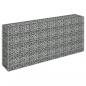 Preview:  Gabionen-Hochbeet Verzinkter Stahl 180×30×90 cm