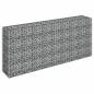 Preview:  Gabionen-Hochbeet Verzinkter Stahl 180×30×90 cm