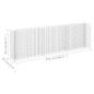 Preview: Gabionen-Hochbeet Verzinkter Stahl 270 x 30 x 90 cm