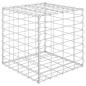 Preview: Würfel-Gabionen-Hochbeet Stahldraht 40x40x40 cm  